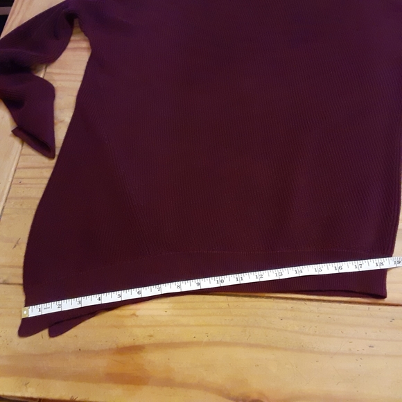 Athleta Maroon/Burgundy Long Sleeve Sweater - Picture 9 of 12